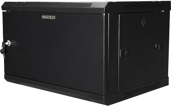 Серверный шкаф 19" 9U металлическая дверь GYDERS GDR-96035BM