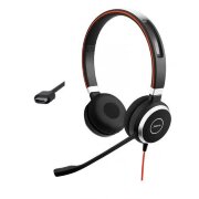 Jabra EVOLVE 40 MS, Stereo, USB-C (6399-823-189) гарнитура