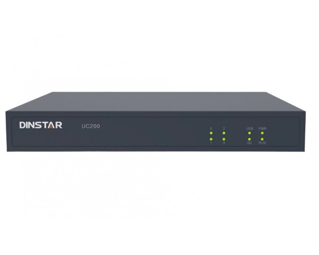 Dinstar UC200-2S2O компактная IP-АТС