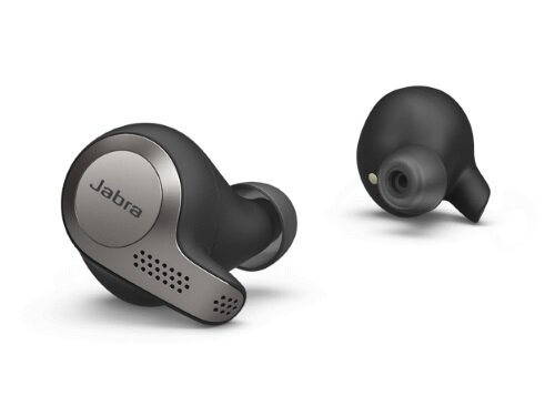 Jabra Evolve 65t, Titanium Black, Bluetooth, Link 370, MS (6598-832-109) гарнитура