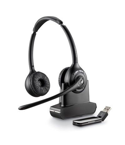 Plantronics W420-M, Savi, беспроводная DECT гарнитура для компьютера PL-W420-M , MOC, Lync