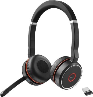 Jabra Evolve 75 Stereo MS incl. Link 370 (7599-832-109)гарнитура