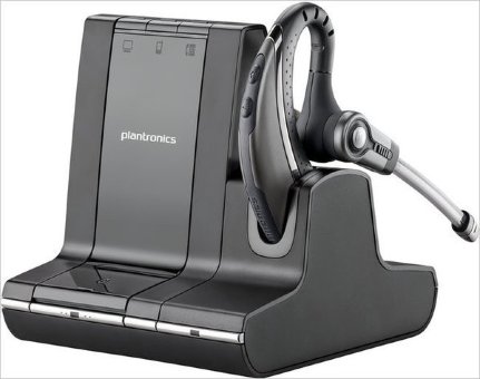 Беспроводная гарнитура Plantronics Savi W730/A-HL10/S с микролифтом HL10 (PL-W730/A-HL10/S)