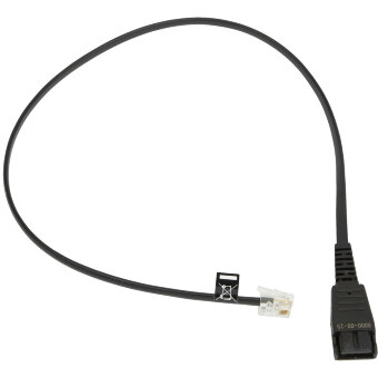 Jabra Cord QD на RJ10, (8800-00-25) шнур прямой, 50 см