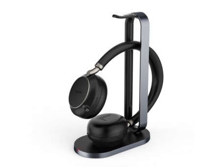 Yealink BH76 with Charging Stand Teams Black USB беспроводная Bluetooth гарнитура