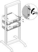 Крепление для 19" стойки LG-Ericsson eMG80-RMB