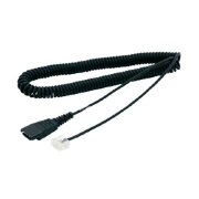 Jabra Cord QD на RJ45 (8800-01-94), шнур витой, 50 см - 2 м 