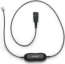 Jabra Smart Cord GN 1216, QD на RJ10 (88001-03), шнур прямой, 80см