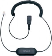 Jabra Smart Cord GN 1216, QD на RJ10 (88001-04), шнур витой, от 80см до 1 метра