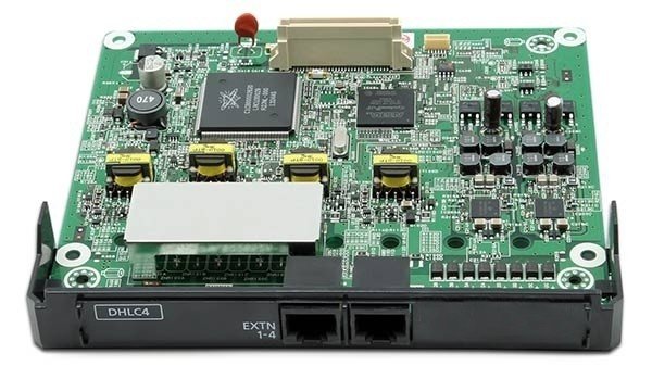 Panasonic KX-NS5170X 4-портовая плата цифровых гибридных внутренних линий (DHLC4)